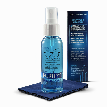 Purity Lens Cleaner Kit - 2 oz Clear - Window Box Imprinted