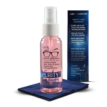Purity Lens Cleaner Kit - 2 oz Clear - Window Box Imprinted