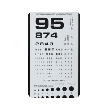 Rosenbaum Pocket Vision Tester