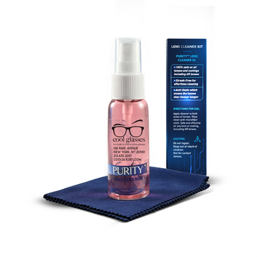 Purity Lens Cleaner Kit - 1 oz Pink - Window Box Imprinted