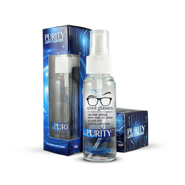 Purity Lens Cleaner Kit - 2 oz Clear - Window Box Imprinted