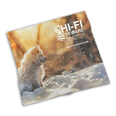 Purity™ Holiday Imprinted Lens Cleaning Cloths (Puppy)