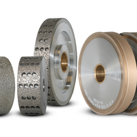 NOVA / TAKUBOMATIC ROUGHING WHEEL BRAZED FOR TRIVEX/ POLY/PLASTIC 18mm