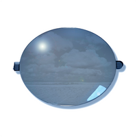 ZEISS Premium Polycarbonate Flash Mirror Lenses w/AR Azure Back
