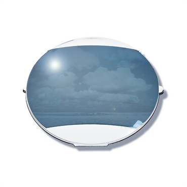 ZEISS Premium Polycarbonate Polarized Flash Mirror Lenses w/AR Violet Back