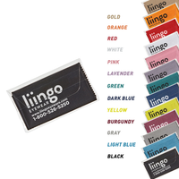Purity™ Imprinted Chamois Cloth in Clear Pouch (Standard Ink)