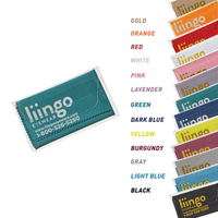 Purity™ Imprinted Microfiber Cloth in Clear Pouch (Metallic Ink)