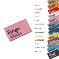 Purity™ Imprinted Microfiber Cloth in Clear Pouch (Standard Ink)