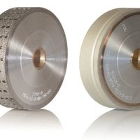BRIOT FINISHING WHEEL FLAT-V FOR ALL MATERIALS 20mm