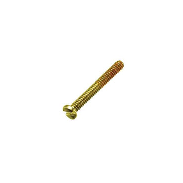 Gold Rimless Trim Screws - Slotted