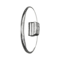 Polycarbonate "M" Pad Nose Pads - Round & Oval - Snap & Screw - 9mm