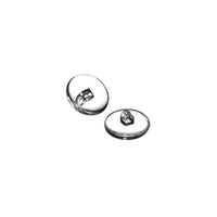 Polycarbonate "M" Pad Nose Pads - Round & Oval - Snap & Screw - 9mm
