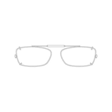 Visionaries® MDX Rectangle Clip-Ons